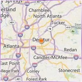 Agnes Scott College Location Map Agnes Scott College Location Map