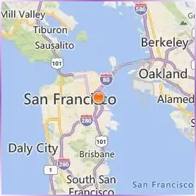 California College of the Arts Location Map California College of the Arts Location Map