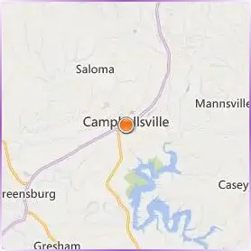 Campbellsville University Location Map Campbellsville University Location Map