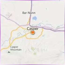 Casper College Location Map Casper College Location Map