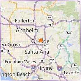 Chapman University Location Map Chapman University Location Map