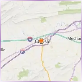 Dickinson College Location Map Dickinson College Location Map