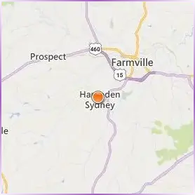 Hampden Sydney College Location Map Hampden Sydney College Location Map