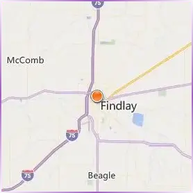 The University of Findlay Location Map The University of Findlay Location Map