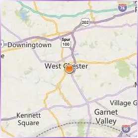 West Chester University of Pennsylvania Location Map West Chester University of Pennsylvania Location Map