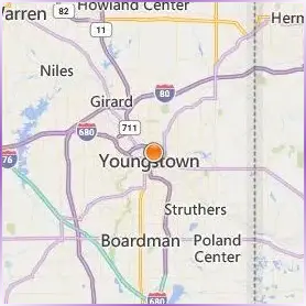 Youngstown State University Location Map Youngstown State University Location Map